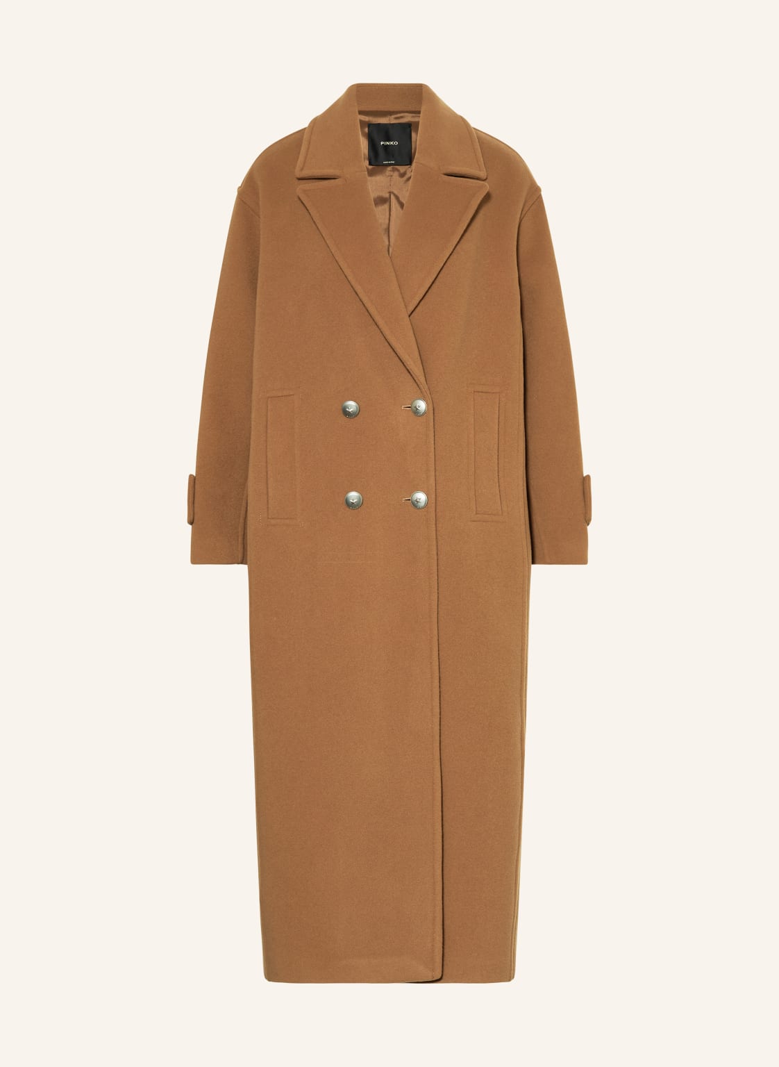 Pinko Cabanmantel Camembert braun von pinko