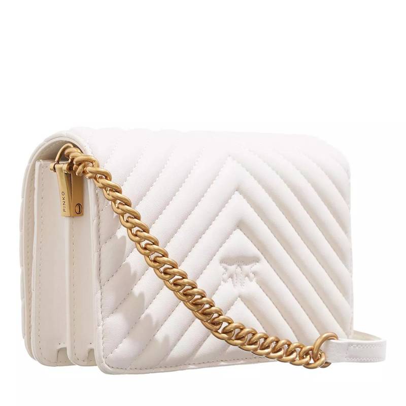 Pinko Crossbody Bags - Love Click Mini - Gr. unisize - in Weiß - für Damen von pinko