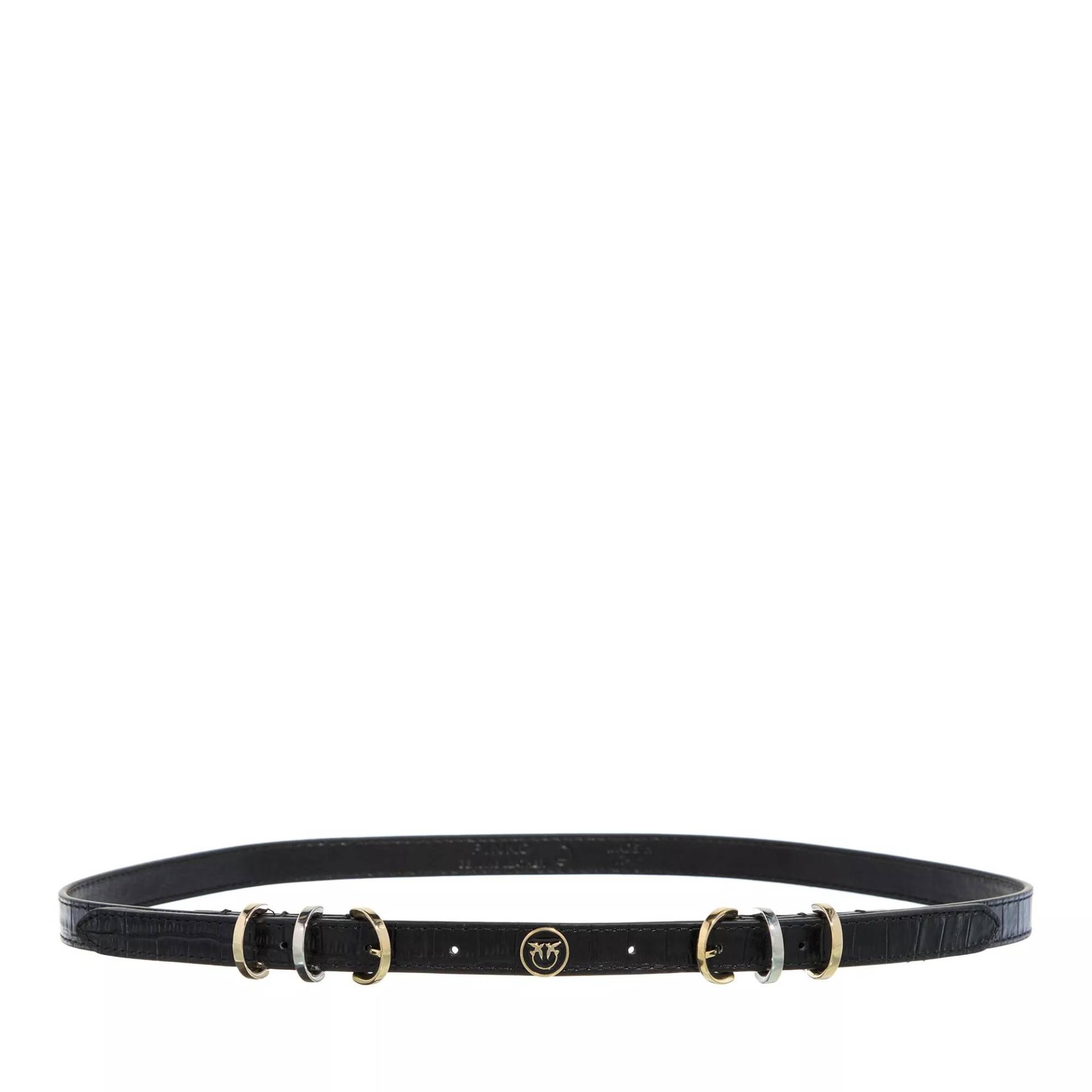 Pinko Gürtel - Jackson Belt H1,5 - Gr. L - in Schwarz - für Damen von pinko