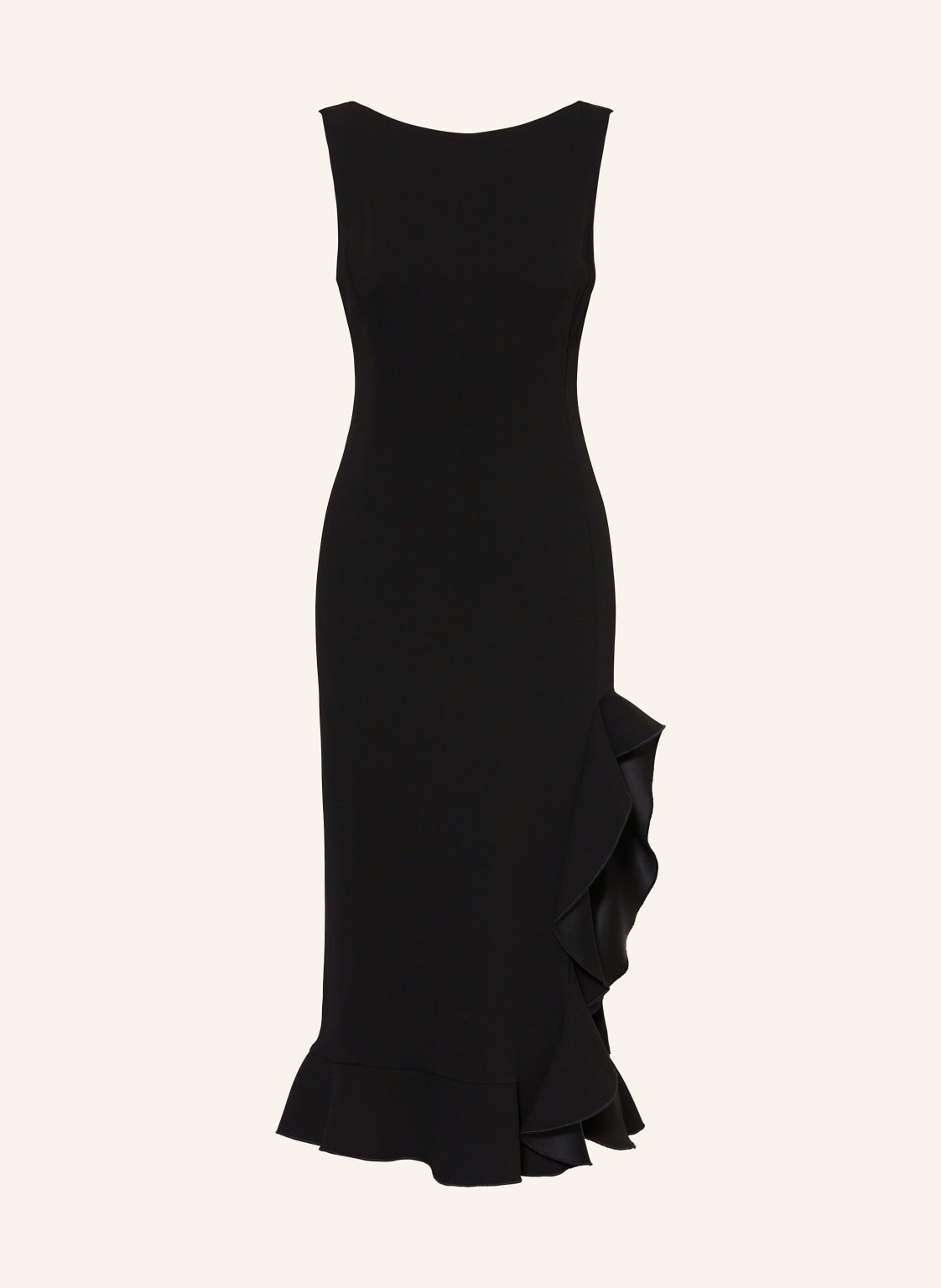 Pinko Kleid Mit Volants schwarz von pinko