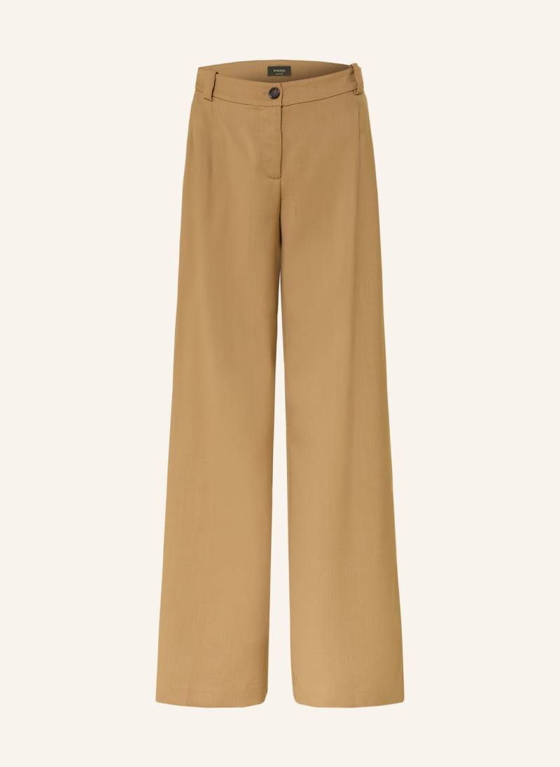 Pinko Marlenehose Riso beige von pinko