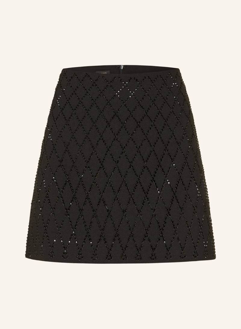 Pinko Rock Mit Schmucksteinen schwarz von pinko