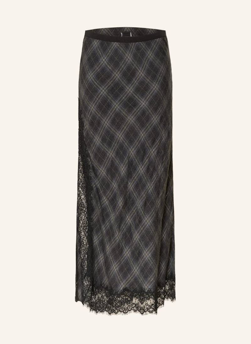 Pinko Rock Mit Spitze Und Glitzergarn grau von pinko