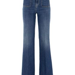 Pinko Vintage Dunkel Waschung Stretch-jeans Mit Hoher Taille von pinko