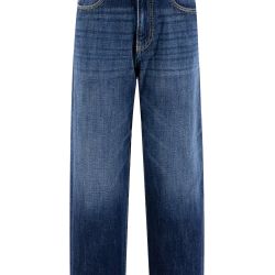 Pinko Vintage Waschung High Waist Weit Bein Jeans von pinko