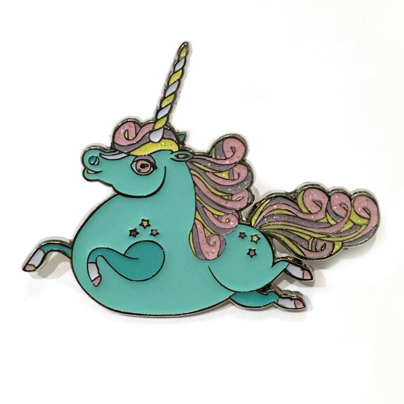 Ponycorn Emaille Pins von pinkowlet
