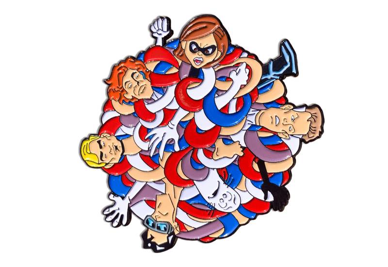 Super Gummiband-Ball-Pin von pinlounge