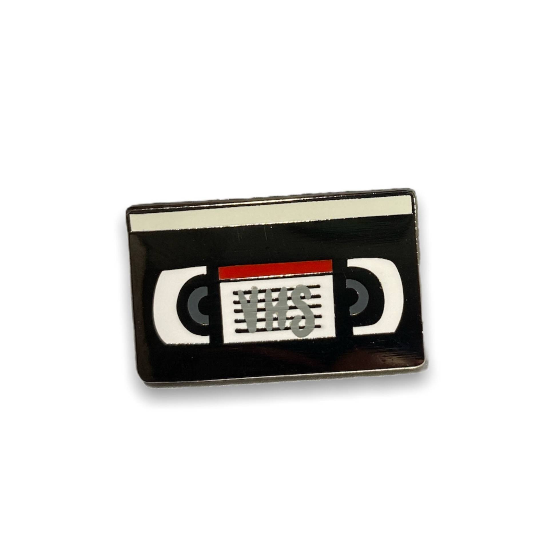 Vhs Tape Emaille Pin | Anstecknadel Stecknadel Kassettenband Nostalgie von pinlounge