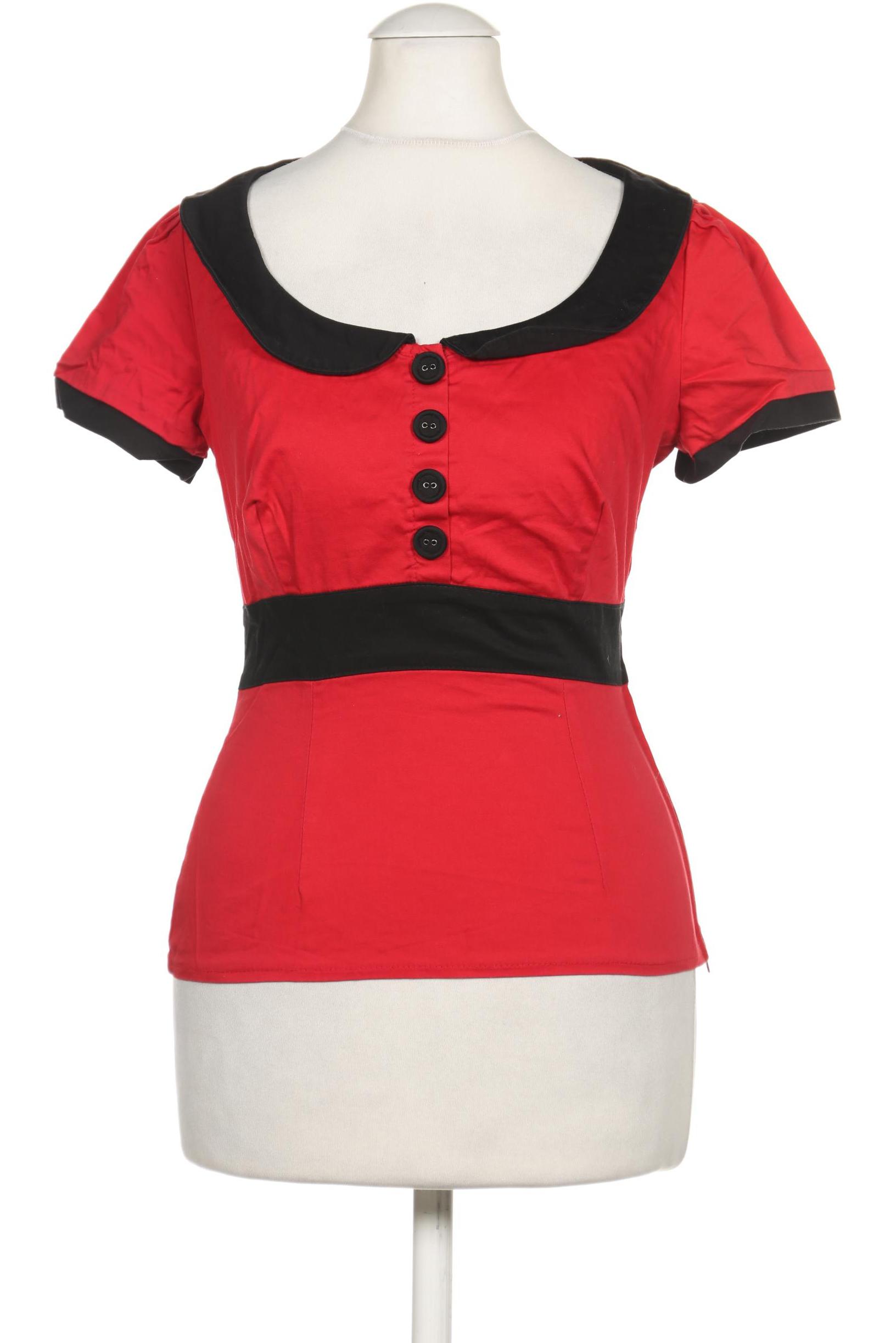 Pinup Couture Damen Bluse, rot von pinup couture