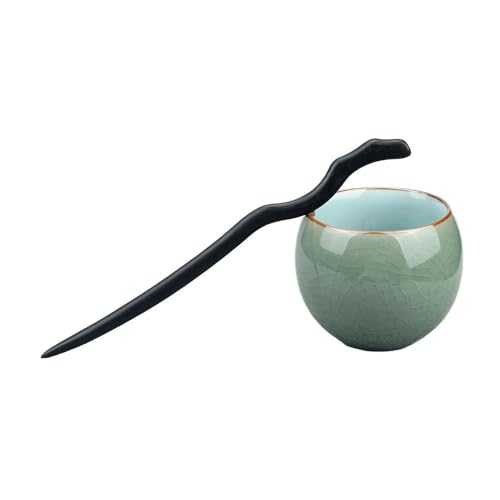 47 Stil Retro Sandelholz Haarspange Haarnadel Chinesische Antike geschnitzte Holz Essstäbchen Haarstab Cosplay Party Kopfbedeckung Zubehör (Tian Zhi 2) von pipisweet