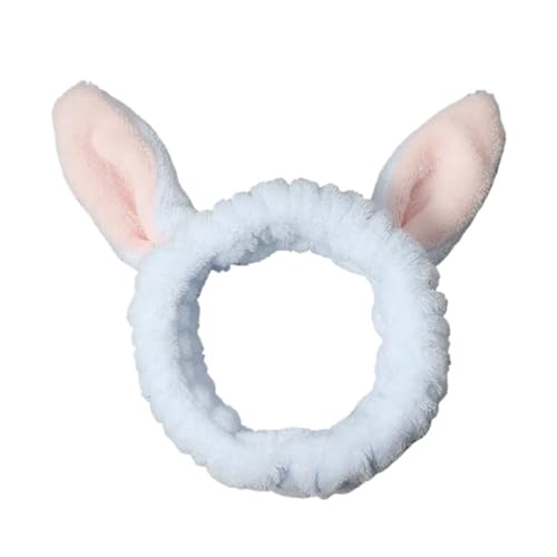 Haarbänder für Damen und Mädchen, Make-up-Maske, elastische Schleife, Haarband, Kaninchenohren, Kleintiere, Cartoon-Kopfschmuck, Haarschmuck (Stil 10) von pipisweet