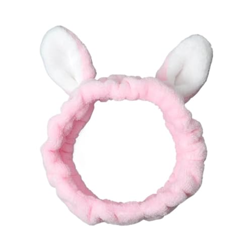 Haarbänder für Damen und Mädchen, Make-up-Maske, elastische Schleife, Haarband, Kaninchenohren, Kleintiere, Cartoon-Kopfschmuck, Haarschmuck (Stil 25) von pipisweet