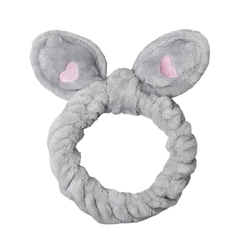 Haarbänder für Damen und Mädchen, Make-up-Maske, elastische Schleife, Haarband, Kaninchenohren, Kleintiere, Cartoon-Kopfschmuck, Haarschmuck (Stil 27) von pipisweet