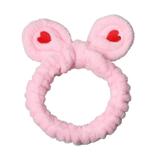 Haarbänder für Damen und Mädchen, Make-up-Maske, elastische Schleife, Haarband, Kaninchenohren, Kleintiere, Cartoon-Kopfschmuck, Haarschmuck (Stil 8) von pipisweet