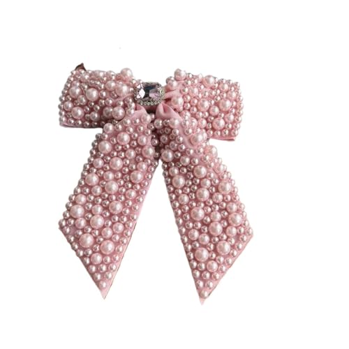 Haarspange mit süßen Perlen und Schleife, für Damen, modisch, Y2K, Haarschmuck, Haarnadel (5) von pipisweet