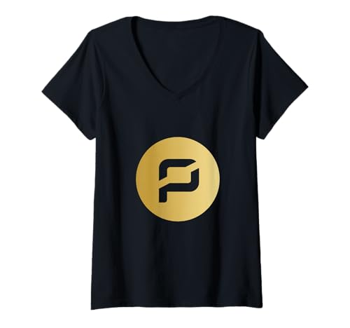 Damen Pirate Chain Logo | The Pirate Chain Crypto and arrr Crypto T-Shirt mit V-Ausschnitt Damen Pirate Chain Logo | The Pirate Chain Crypto and arrr Crypto T-Shirt mit V-Ausschnitt von pirate chain Crypto Shirt
