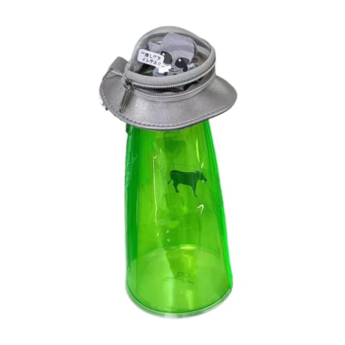 Alien Spaceship Federmäppchen, großes Fassungsvermögen, Schreibwaren-Organizer, Mehrzweck-PVC-Bleistifttasche für Schule, Büro, Arbeit, Reisen, Sammler, 21,6 cm von pistro