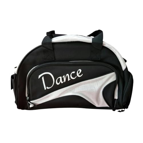 Tanztasche für Kulturbeutel, Tanz, Schultertasche für Training, Reisen, Outdoor, Oxford-Stoff, 48 x 20 x 30 cm von pistro