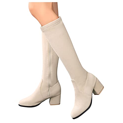 Chelsea Boot Damen schwarz, Damen Stiefeletten Leopard Booties mit Blockabsatz Comfort Zipper Glatt Ankle Boots Herbst Winter Stiefel Worker Boots Schneestiefel Chunkyrayan Stiefelette Knöchel Schuhe von pitashe_Bekleidung