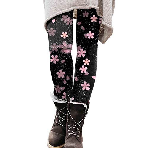 Damen Thermoleggins Gefütterte Leggings High Waist Leggins Dicke Strumpfhosen Winter Warm Mit Innenfleece Blickdicht Sport Leggings Lang Für Alltag Outdoor Yogahose Damen Radlerhose Jogginghose F013 von pitashe_Bekleidung