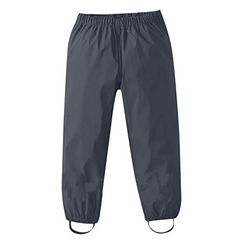 pitashe_Bekleidung Regenhose für Jungen und Mädchen - Wasserdicht, Winddicht & Atmungsaktiv - Unisex ungefütterte Überziehhose Überziehhose für Mädchen Jungen, Unisex Regenhose Kinder B016 von pitashe_Bekleidung