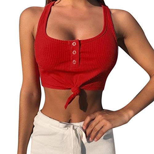 Pitashe Damen Tops Damen Criss Cross Bunt 3D Print Racerback Sport Weste Cami Top T-Shirt 3D Print Gothic mehrfache Träger Sleeveless Hemd Weste Trägershirts Bandagen Ärmellos Strappy Tank Bluse von pitashe Tops