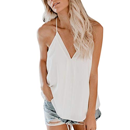 Pitashe Damen Tops Damen Criss Cross Bunt 3D Print Racerback Sport Weste Cami Top T-Shirt 3D Print Gothic mehrfache Träger Sleeveless Hemd Weste Trägershirts Bandagen Ärmellos Strappy Tank Bluse von pitashe Tops