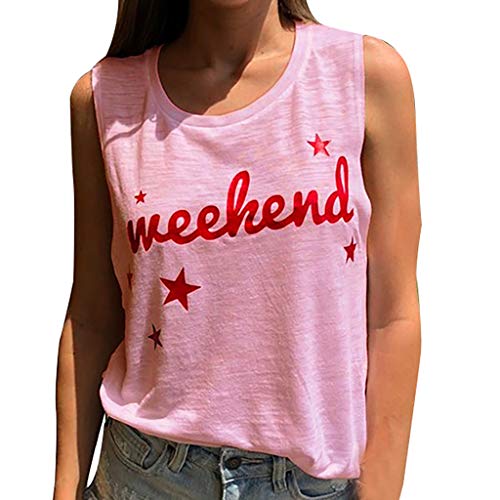 Pitashe Damen Tops Sommer Damen Sommer Ärmellos Weste Rose Patchwork V-Ausschnitt Tank Einfarbig Floral Spitze Rückenfrei Tunika Top Rückenfrei Bluse Hemden Streetwear Shirt Vest Tops von pitashe Tops