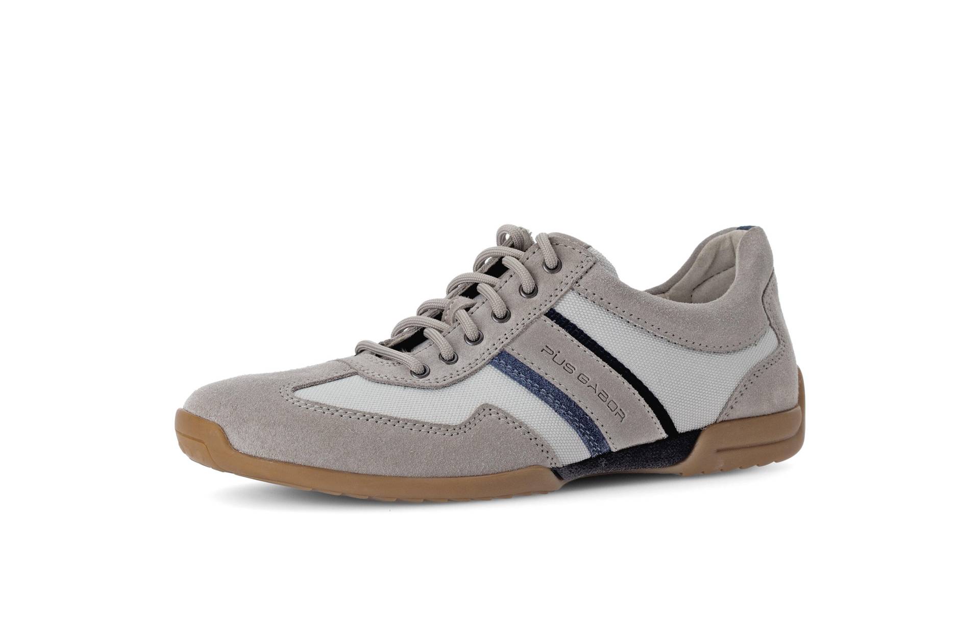 pius gabor - Sneaker low Materialmix Leder/Textil grau grau - Gr. - 8 von pius gabor