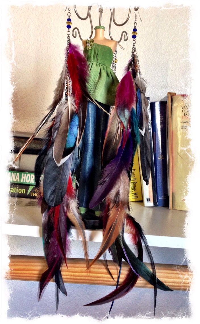 Feder Ohrringe von pixie1377