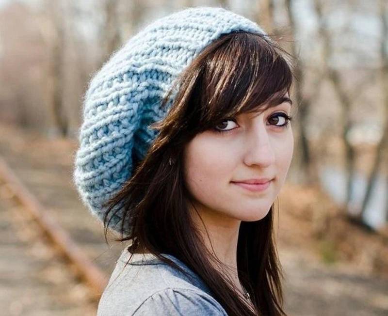Grobstrick Mütze, Damenmütze, Herrenmütze, Wintermütze, Baskenmütze, Strickmütze, Slouchy Beanie, Soho Baskenmütze, Glacier Blau Grobstrick Mütze, Damenmütze, Herrenmütze, Wintermütze, Baskenmütze, Strickmütze, Slouchy Beanie, Soho Baskenmütze, Glacier Blau von pixiebell