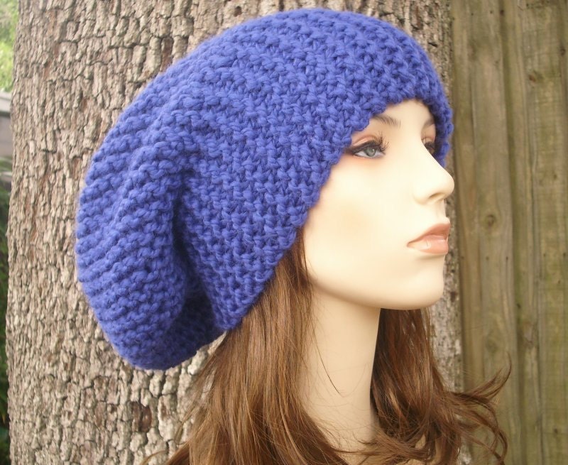 Grobstrick Mütze, Damenmütze, Herrenmütze, Wintermütze, Strickmütze, Slouchy Beanie, Oversized Hut, Kobalt Blau Grobstrick Mütze, Damenmütze, Herrenmütze, Wintermütze, Strickmütze, Slouchy Beanie, Oversized Hut, Kobalt Blau von pixiebell