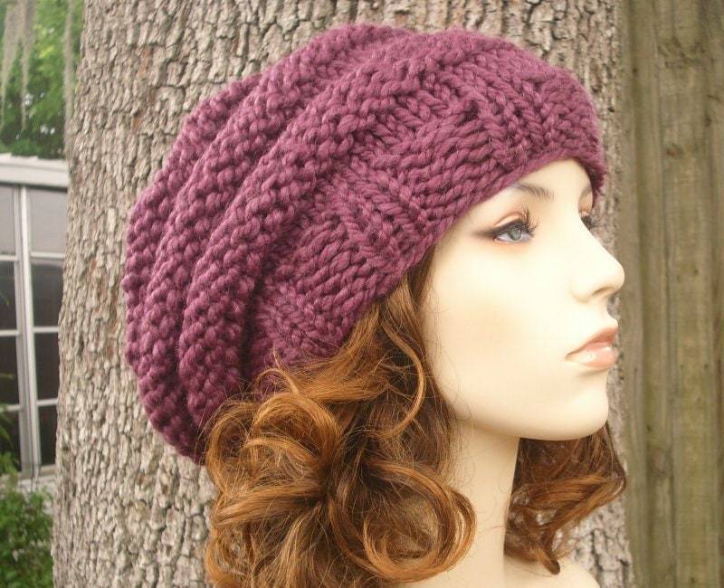 Grobstrick Strickmütze, Damenmütze, Herrenmütze, Wintermütze, Baskenmütze, Slouchy Beanie, Beehive Oversized Beret Grobstrick Strickmütze, Damenmütze, Herrenmütze, Wintermütze, Baskenmütze, Slouchy Beanie, Beehive Oversized Beret von pixiebell
