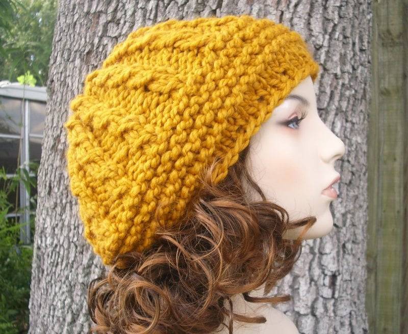 Grobstrick Strickmütze, Damenmütze, Herrenmütze, Wintermütze, Zopfmütze, Baskenmütze, Zopfmuster Grobstrick Strickmütze, Damenmütze, Herrenmütze, Wintermütze, Zopfmütze, Baskenmütze, Zopfmuster von pixiebell