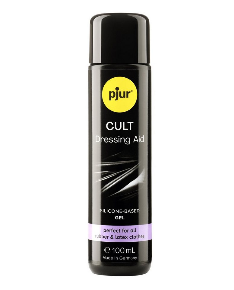 pjur Gleitgel Cult Dressing Aid & Conditioner - 100ml, zum einfachen Anziehen von Fetisch-Kleidung - Made in Germany von pjur