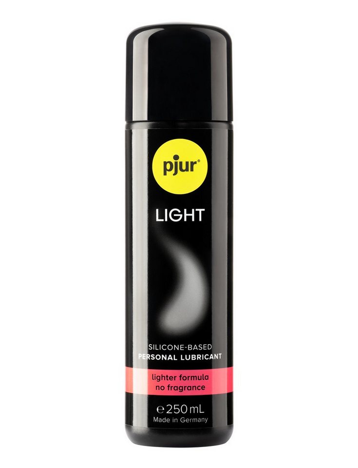 pjur Gleitgel Light Formulated Lubricant - 250ml, dünnflüssiges Gleitgel auf Silikonbasis - Made in Germany von pjur