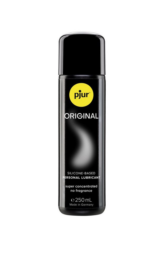 pjur Gleitgel Original Super Concentrated - 250ml - auf Silikonbasis, extrem lange Gleitfähigkeit - für Massagen geeignet - Made in Germany von pjur