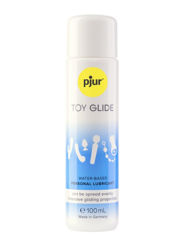 pjur Gleitgel Toy Glide - 100ml - wasserbasiert, Ideal zur Benutzung mit Erotik-Toys - Made in Germany von pjur