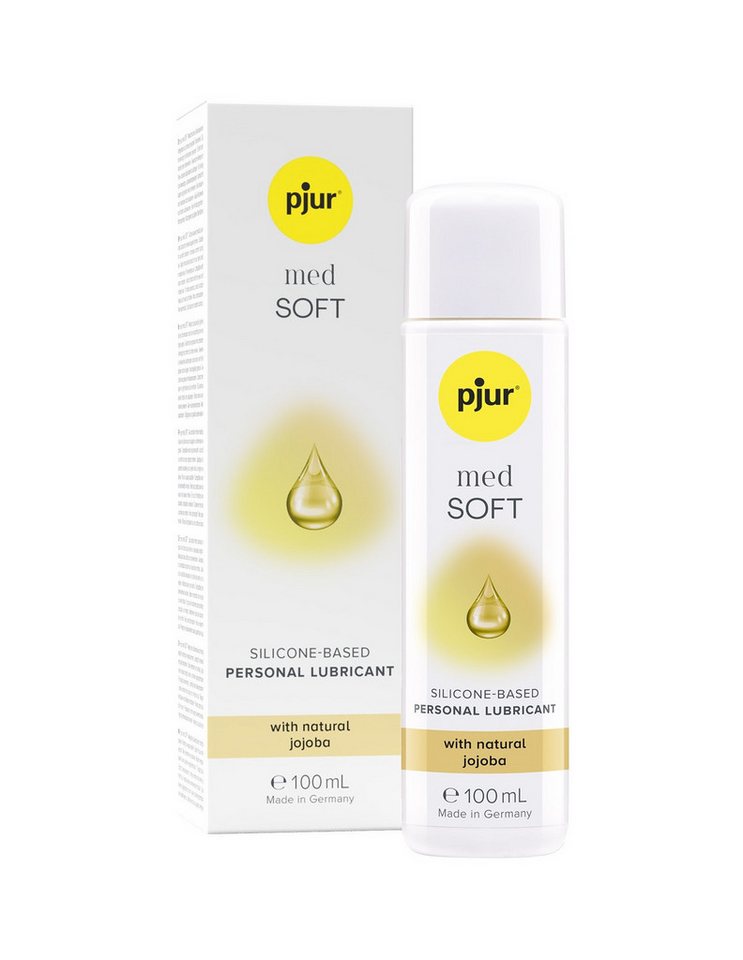 pjur Gleitgel pjur med Soft Glide - 100ml - auf Silikonbasis - mit Jojobaöl, Zur Verwendung mit Kondomen geeignet - Made in Germany pjur Gleitgel pjur med Soft Glide - 100ml - auf Silikonbasis - mit Jojobaöl, Zur Verwendung mit Kondomen geeignet - Made in Germany von pjur