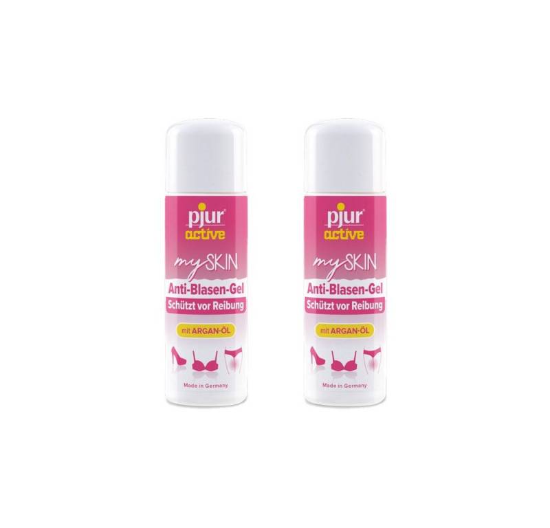 pjur Hautpflegegel pjuractive mySKIN 2x 30ml - Anti-Blasen-Gel, gegen Reibung, mit Arganöl und Vitamin E - Vegan - Made in Germany pjur Hautpflegegel pjuractive mySKIN 2x 30ml - Anti-Blasen-Gel, gegen Reibung, mit Arganöl und Vitamin E - Vegan - Made in Germany von pjur