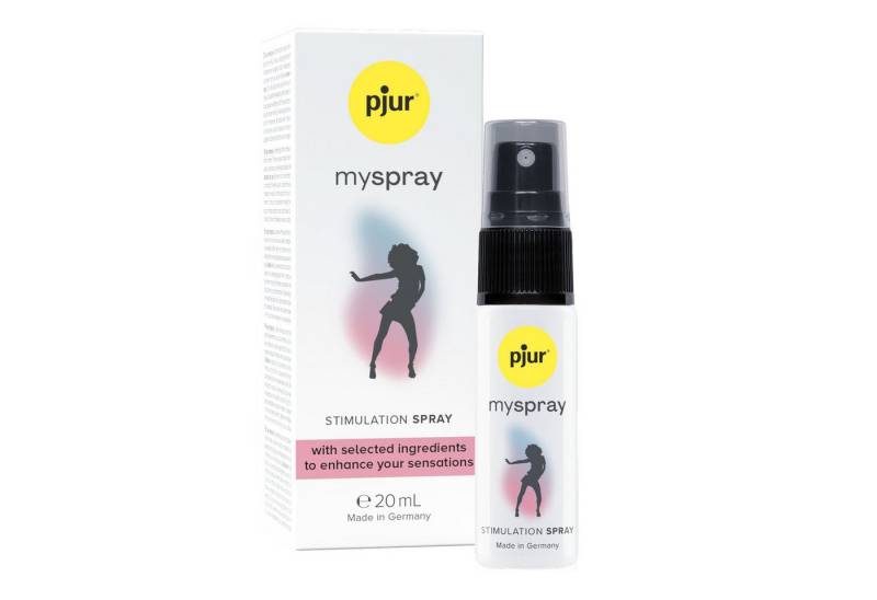 pjur Stimulationsgel mySpray - 20ml, Stimulierendes Intimspray für die Frau - Made in Germany pjur Stimulationsgel mySpray - 20ml, Stimulierendes Intimspray für die Frau - Made in Germany von pjur