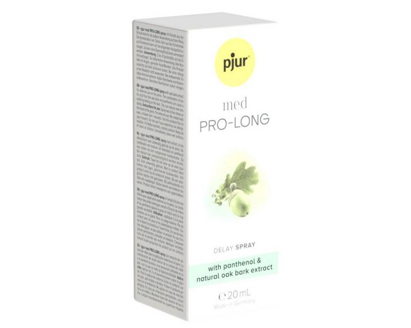 pjur Verzögerungsmittel MED Pro-Long Spray - Delay Spray for men, Spray-Flasche mit 20ml, 1-tlg., Verzögerungsspray gegen vorzeitigen Samenerguss von pjur