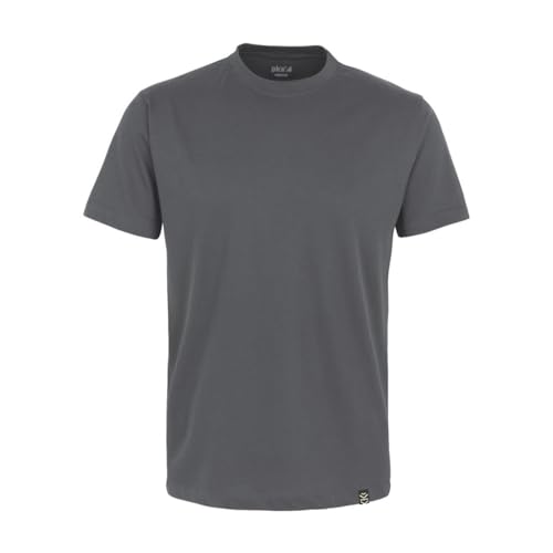 Premium T-Shirt für die Arbeit & Freizeit aus 100% Baumwolle in Grau Größe M von pka