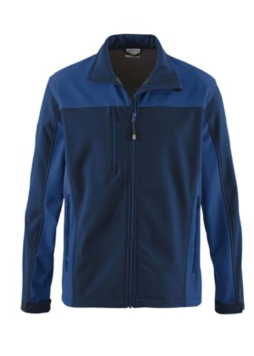 pka Softshelljacke BASIC - Deine Jacke für Arbeit & Freizeit, Hydronblau/Kornblau Größe 4XL von pka