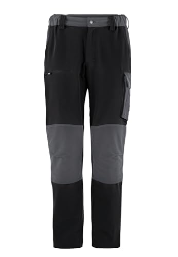 pka Stretch Allround Arbeitshose für Herren - Xfit Light in Schwarz/Grau Größe 90 von pka