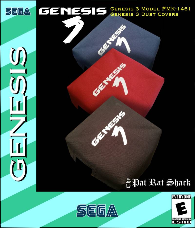 Sega Genesis Model 3 System Dust Covers von pkrah