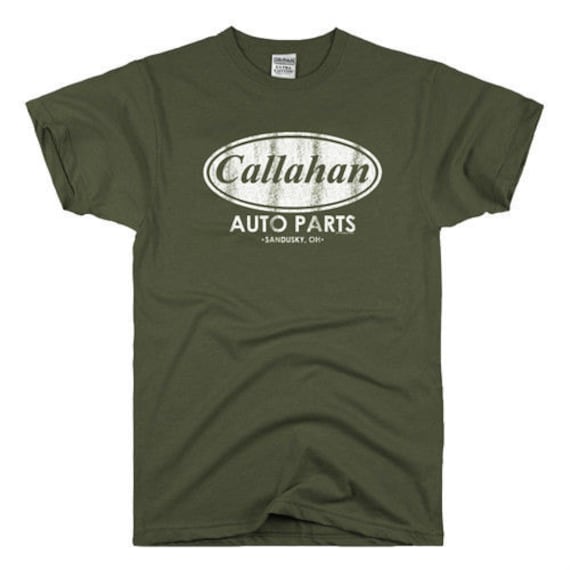 Callahan Auto Part 6 Stück Film Tommy Boy Retro T-Shirt von plastisolpanda