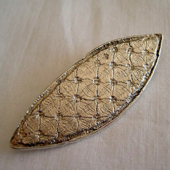 Brosche Hoja Punteada De Plata Ley Brosche Hoja Punteada De Plata Ley von platines