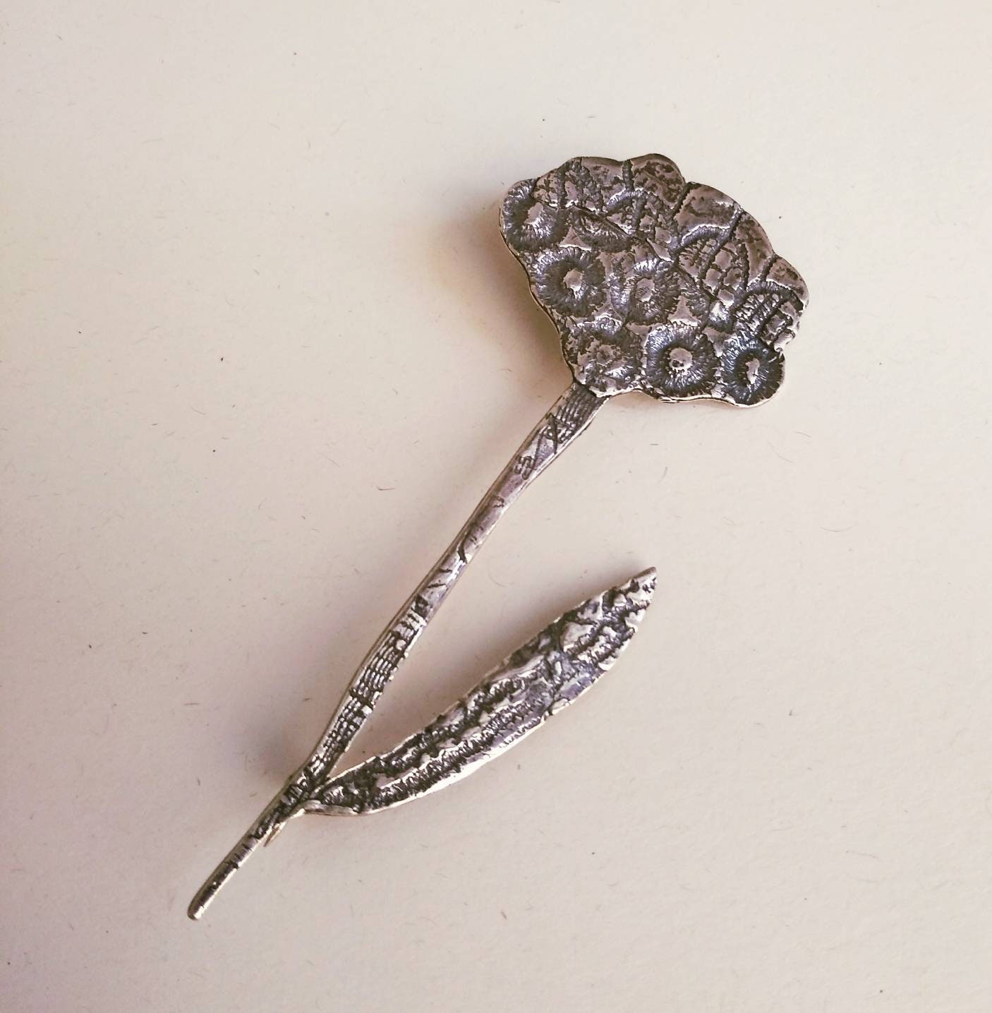 Flor Grande Brosche/ Große Blumenbrosche von platines