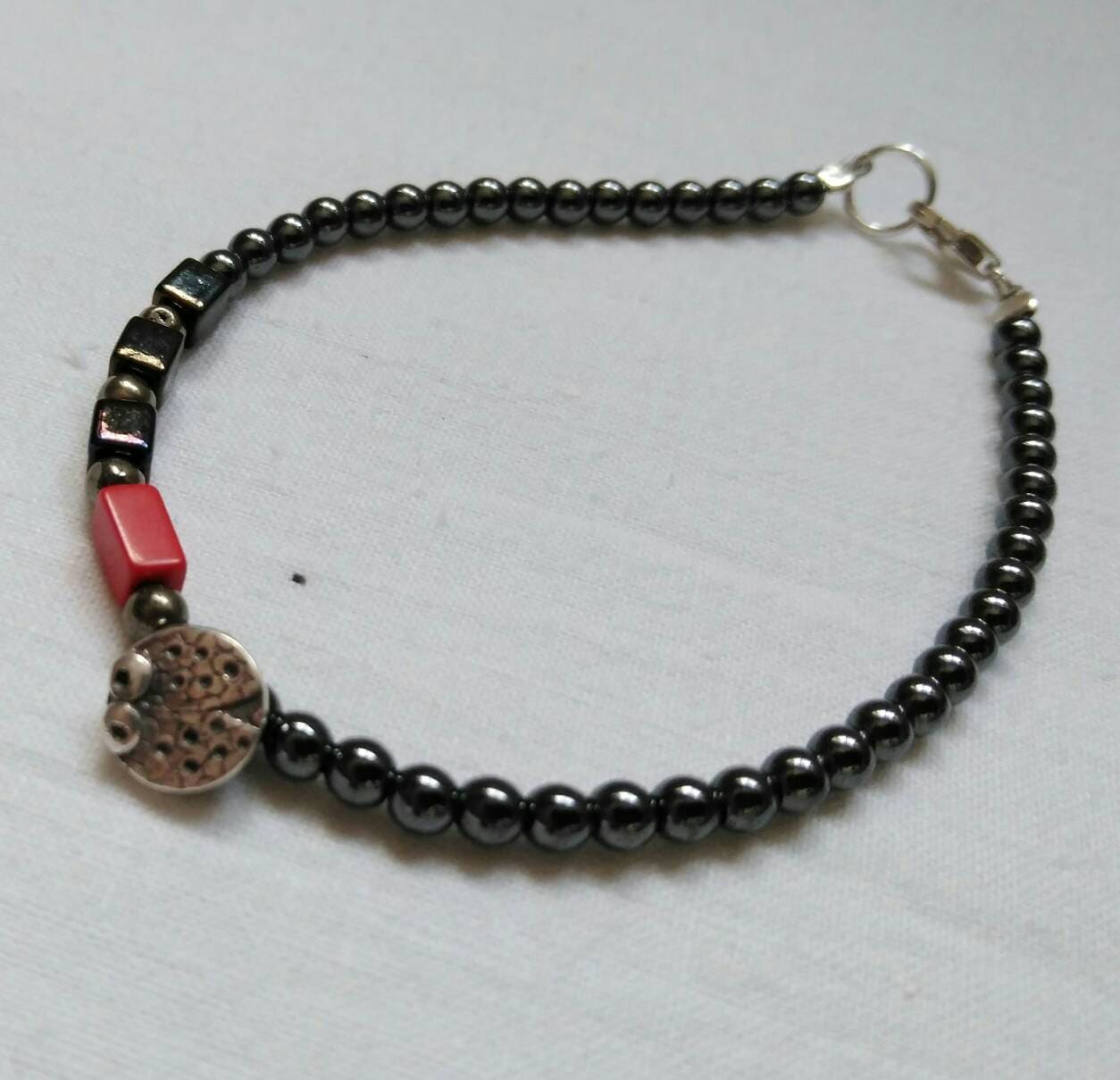 Pulsera Con Mariquita Mini /Marienkäfer Marienkäfer Minin von platines